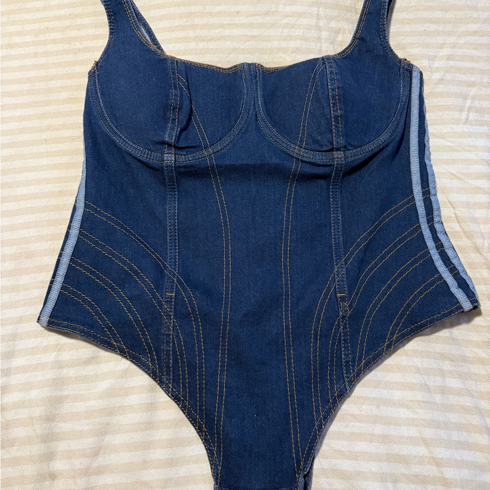 Adidas IVY PARK Denim Bodysuit